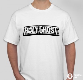 MC Holy Ghost Logo - White T-shirt